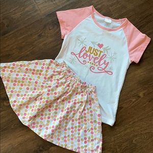 Just Lovely Boutique Outfit Kids Size 8/9